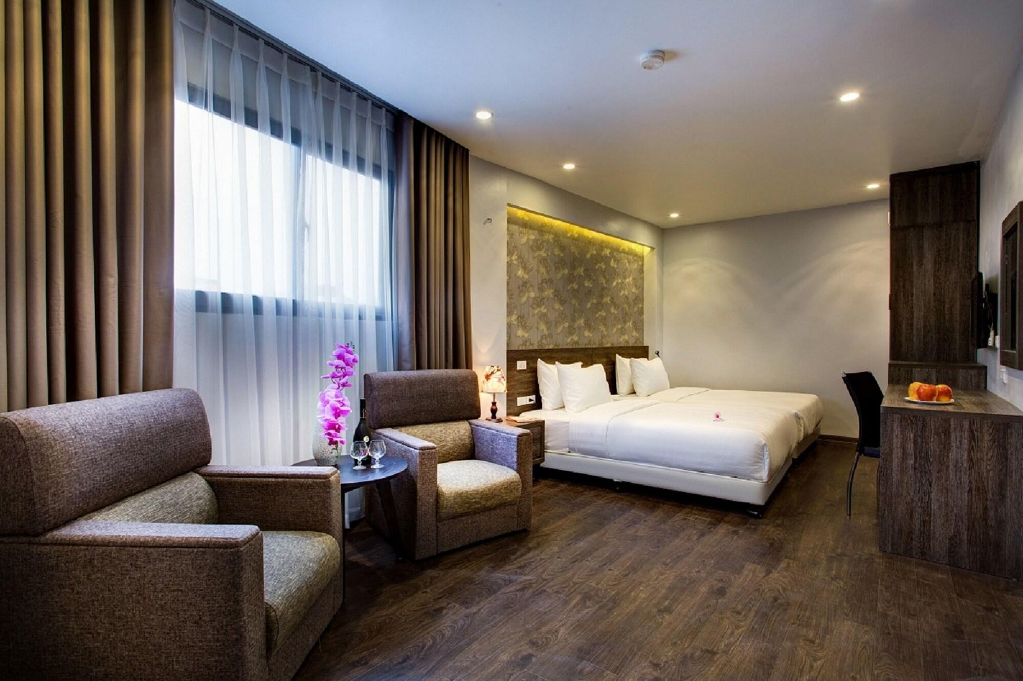 My Linh Hotel Hanoi Exterior foto