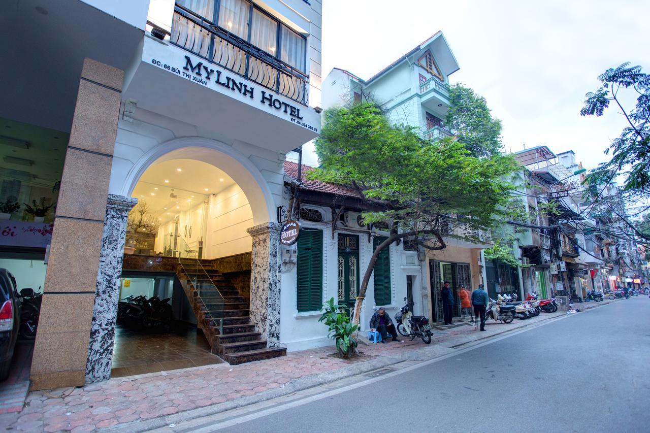 My Linh Hotel Hanoi Exterior foto